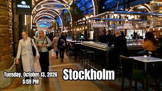 Walking Tour 🇸🇪 | Stockholm | 4K | Urban Street Stroll