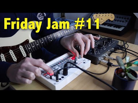 Friday Jam #11 | Korg Volca Sample - Ditto x4 Looper - Guitar Jam