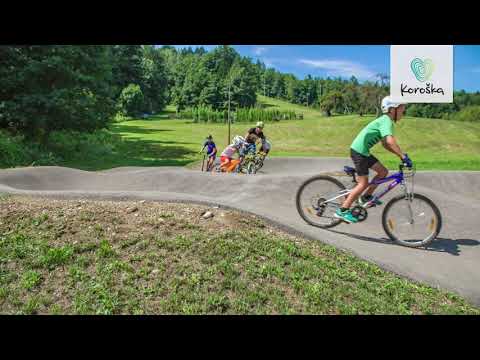Koroška. Najboljši pump tracki – Ravne na Koroškem / The best pump tracks – Ravne na Koroškem