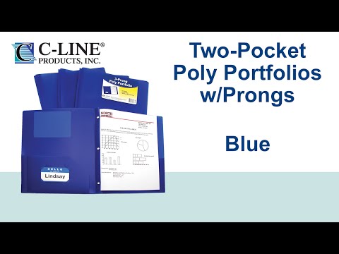3 Prong Plastic Folder