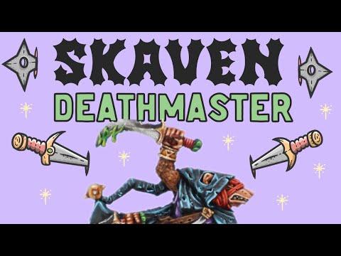 YES-YES! Painting a CLASSIC Skaven Deathmaster Snikch!