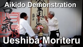 Aikido - Moriteru Ueshiba demonstration Kagamibiraki 2015