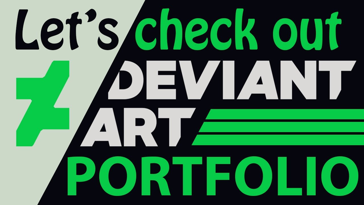 Checking out the DeviantArt Portfolio Beta