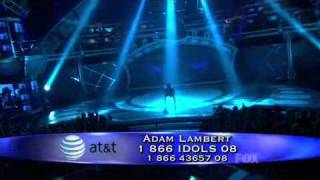 adam lambert-mad world american idol season 8 top 8 (not pics or recorded)