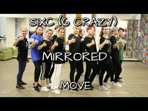 SIXC (6CRAZY) - MOVE PRODUCE X 101 MIRRORED  Dance Tutorial Русский Туториал