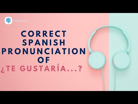 How to pronounce 'Invite and respond to invitations' (¿Te gustaría...?) | Spanish Pronunciation