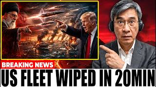 Download lagu Iran FIRES 2,500 Fattah-4 Hypersonic at Hormuz, 5 US Carriers OBLITERATED in 20 Minutes, US CHAOS mp3