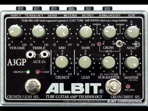 Albit A3GP 3 Channel Tube Guitar Pre-amp from Japan | Reverb
