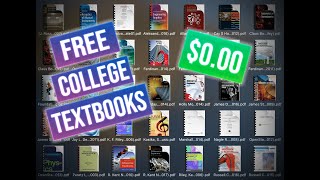 How to Get College Textbook PDFs for Free