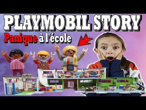 PLAYMOBIL STORY: Panik in der Schule (GESCHICHTE) 9453