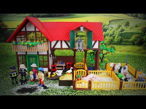 PLAYMOBIL Country Farm Animals 🐮 Building Toy Sets [Kids Club]