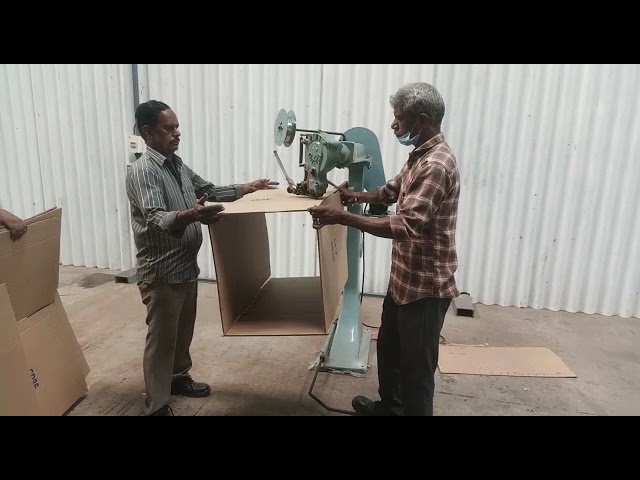 Box Stitching Machine - Angular Box Stitching Machine Trader ...