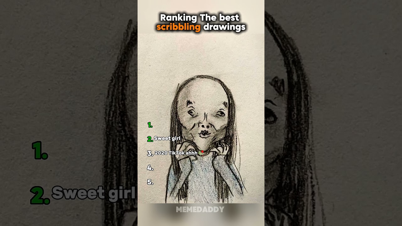 Ranking The best scribbling drawings 😭😭 pt-7