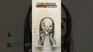 Ranking The best scribbling drawings 😭😭 pt-7