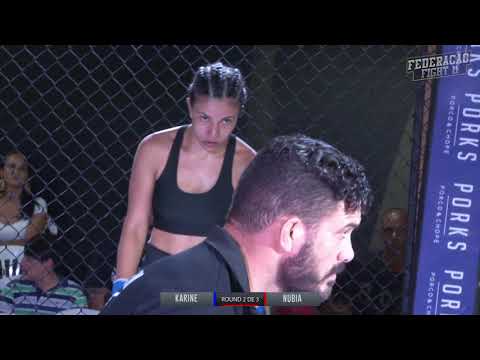 Karine vs Nubia - Federação Fight 11