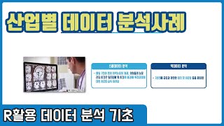 R 데이터분석 기초 강의 01-2 - 산업 분야의 빅데이터 분석 사례