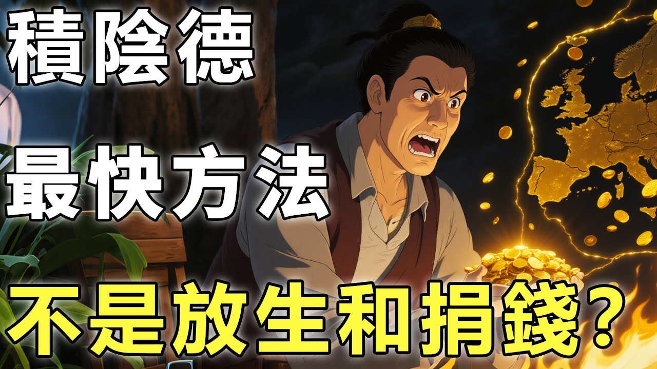 積陰德最快方法不是放生和捐錢？地藏王偷偷透露:這一點大多數人都忽略了【因果|寵物|佛學】
