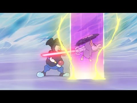 SIRFETCH'D DEFEATS MR RIME IN A KILLER WAY | LUCARIO VS MR RIME FULL BATTLE | ASH VS LEON EP 131