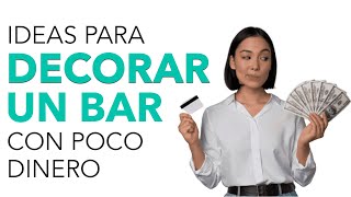 Mejores IDEAS para DECORAR UN BAR con POCO DINERO🙌 ¡Mira lo que puedes hacer!