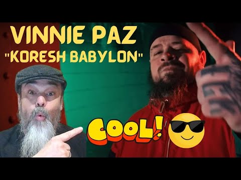 Metal Dude*Musician (REACTION) - Vinnie Paz "Koresh Babylon" - Official Video