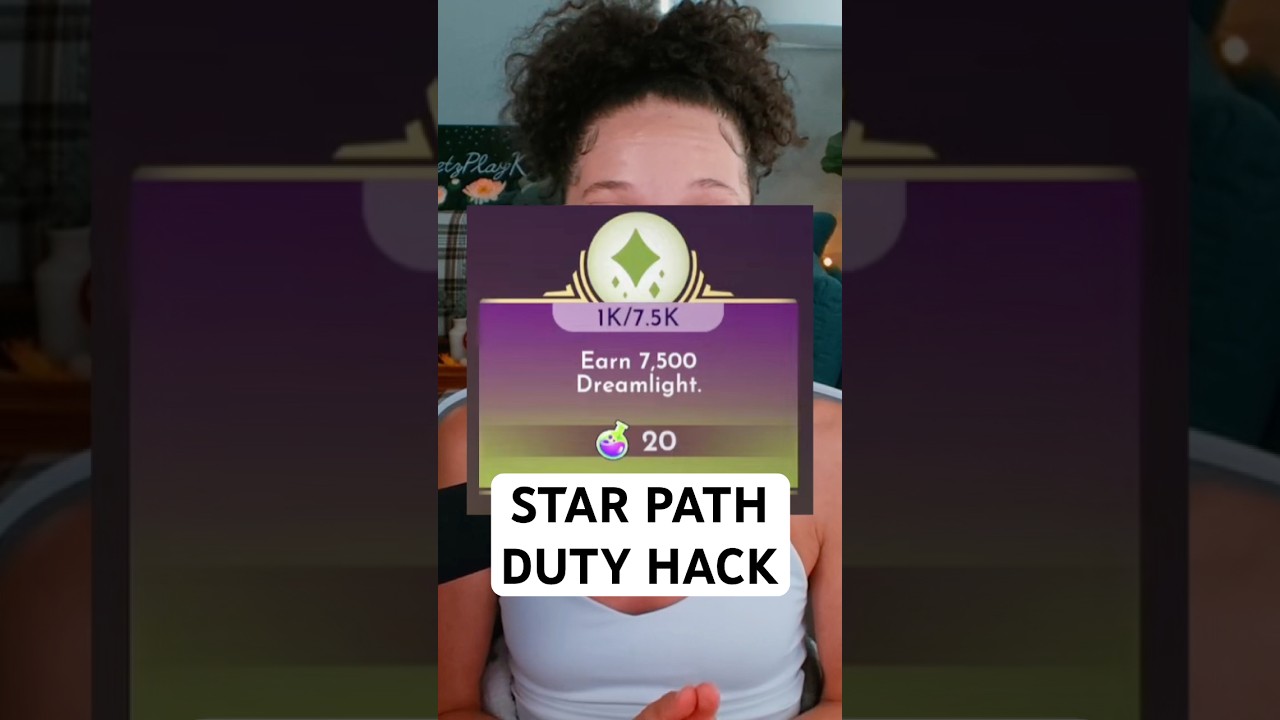 Complete the Star Path duties FAST in Disney Dreamlight Valley! ✨🔮 #disneydreamlightvalley