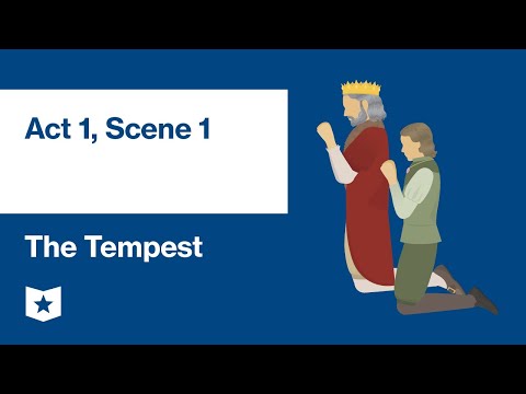 The Tempest by William Shakespeare | Act 1, Scene 1