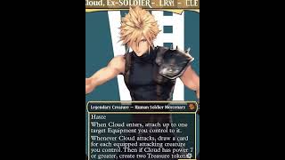 Cloud Animado, Carta de Magic: Final Fantasy Chegou na Xplace!