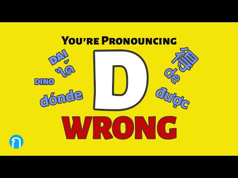 D Đ ด How to Pronounce the Different 'D' sounds in Chinese Vietnamese Spanish Thai  English