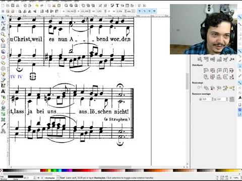 Analise Harmônica Coral de Bach BWV 253. Ach Bleib bei uns, Herr Jesus Christ