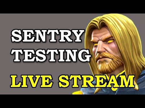 Sentry Testing - LIVE | Marvel Contest of Champions Live Stream