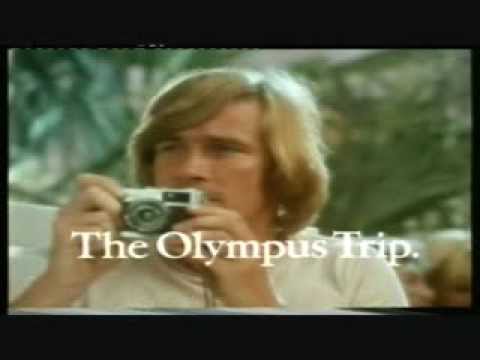 Classic Ads:Olympus Trip starring Eric Idle, James Hunt,  David Bailey