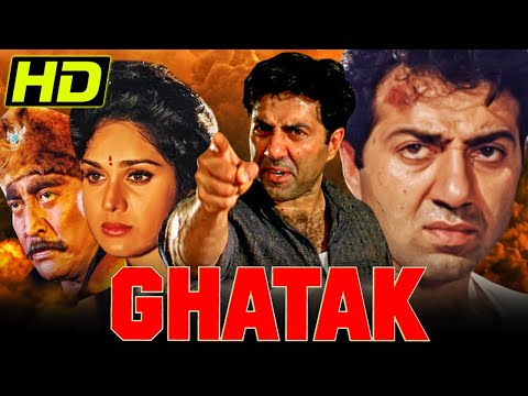 Ghatak (1996) Bollywood Blockbuster Action Movie | Sunny Deol, Meenakshi Seshadri, Amrish Puri| घातक