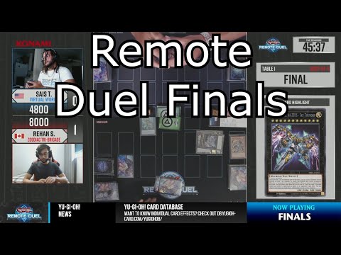 FINALS - Remote Duel Invitational North America Yu-Gi-Oh! 2021