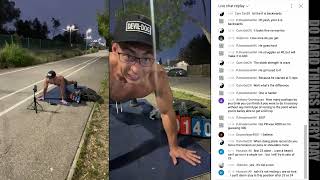 680 pushups on livestream - raided by police. ... but we completed the challenge. 🔥🫡
