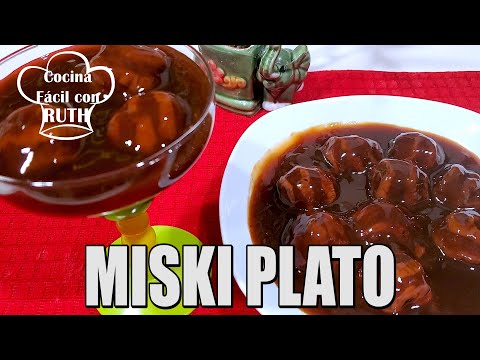 MISKI PLATO! Delicioso postre dulce (postre boliviano, propio del departamento de Potosí)