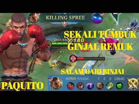 CARA BERMAIN PAQUITO - BUILD TERSAKIT PAQUITO - COMBO SKIL PAQUITO - PAQUITO S27 2023