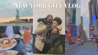 nyc diaries | my boyfriend came to visit, cute cafes, comedy club, movie date 🌷