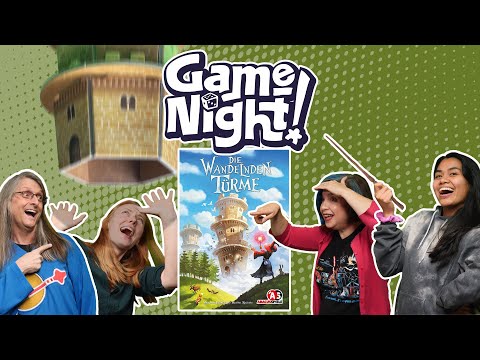 Wandering Towers (Die wandelnden Türme) - GameNight! Se10 Ep29 - How to Play and Playthrough
