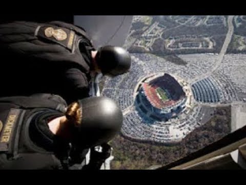 Navy Seals' Insane Parachute Jump Into Football Stadium 😳