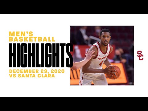 Men's Basketball: USC 86, SCU 63 - Highlights 12/29/20
