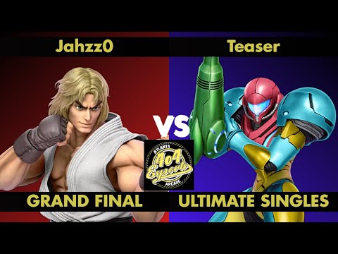 SSBU - 4o4 Smash Night 26 - KN|BH| Jahzz0 (Ken) vs GUMP| Teaser (Samus) - Grand Final