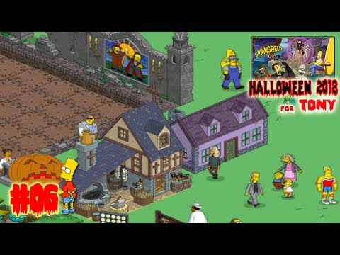 Los Simpson Springfield "Halloween'18: Cap. 6 - Muro de ruinas y Cabaña de Transilvania" por Tony