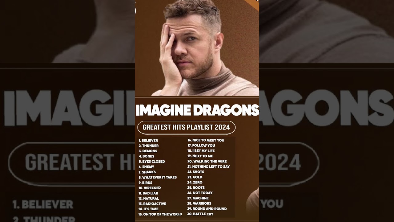 Imagine Dragons Best Songs Playlist 2024 ~ Imagine Dragons Greatest Hits Full Album 2024