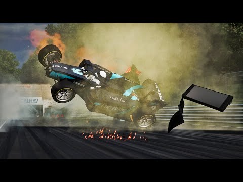 Massive Formula 1 Crashes - BeamNG Drive