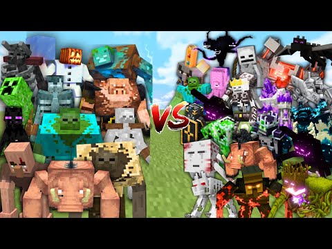 Alpha Wise - MUTANT MOBS vs BOSSES in Minecraft Mob Battle