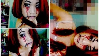 CREEPY PORCELAIN DOLL COSTUME | Halloween Makeup Tutorial