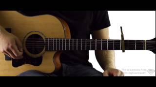 God Bless the USA - Lee Greenwood - Guitar Lesson and Tutorial