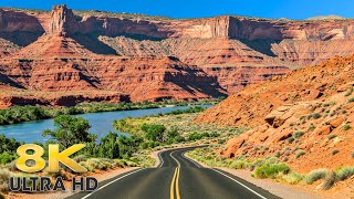 Moab’s Most Jaw-Dropping Scenic Drive Utah Scenic Byway 128 in 8K