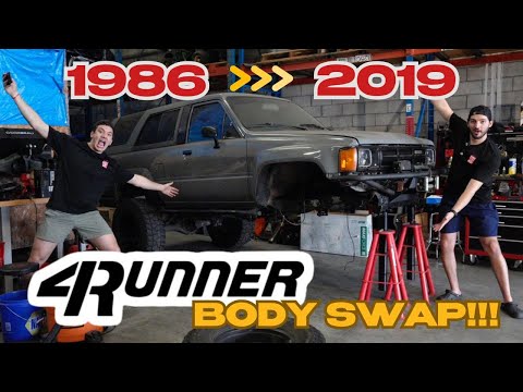 What happens if you put a modern 4Runner in a classic?