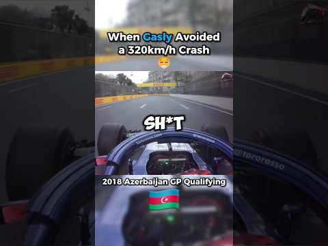 Gasly’s Insane Save at 320km/h 😱